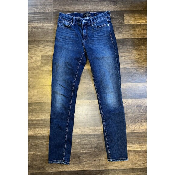 Lucky Brand Jeans Women’s Size 6/28 Blue Mid Rise Ava Skinny Stretch Denim Pants - Picture 1 of 7